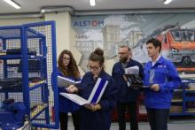 На НЭВЗе открылся производственный участок «Альстома» по ремонту тяговых систем электровоза ЭП20